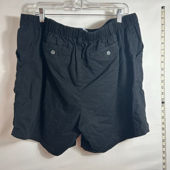 Old Navy Everyday Easy Chino high-waisted black 5" inseam shorts XL - Picture 2 of 6